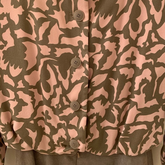 St Gillian By Kay Unger Pink Floral Silk Dress - Picture 9 of 11